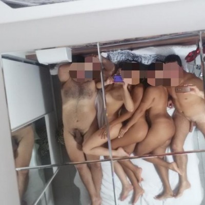 Empresários Ricos Fazendo Orgia No Motel