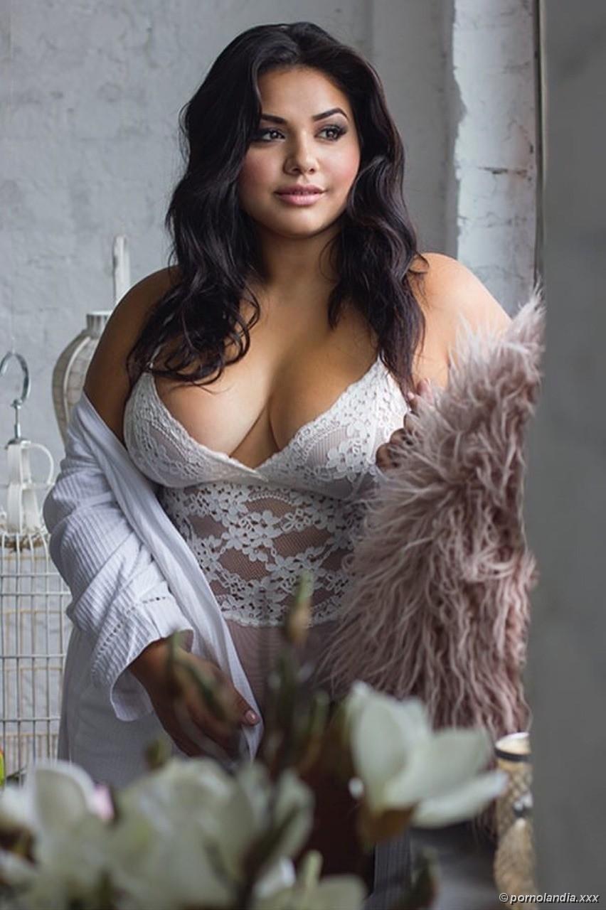 Gordinha sexy em fotos ousadas - Foto 190844