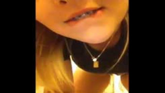 Loira safada mostrando seu corpo delicioso caiu na net